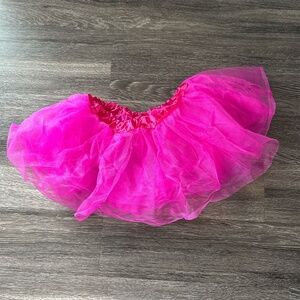 Pink Kids Tutu S/M – Cute Puffy Tulle Skirt for Ballet, Party or Dress Up NEW